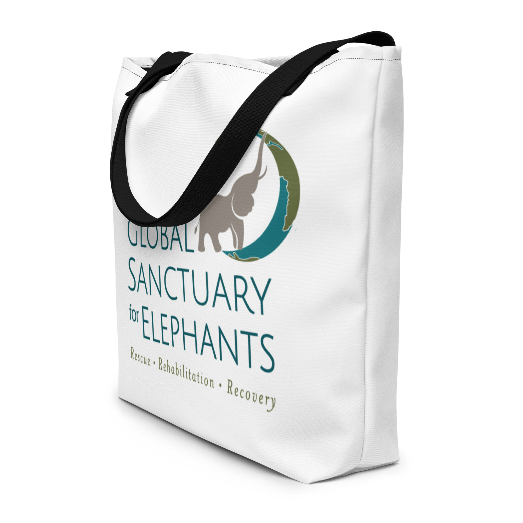 All-Over Print Large Tote Bag - Classic Logo