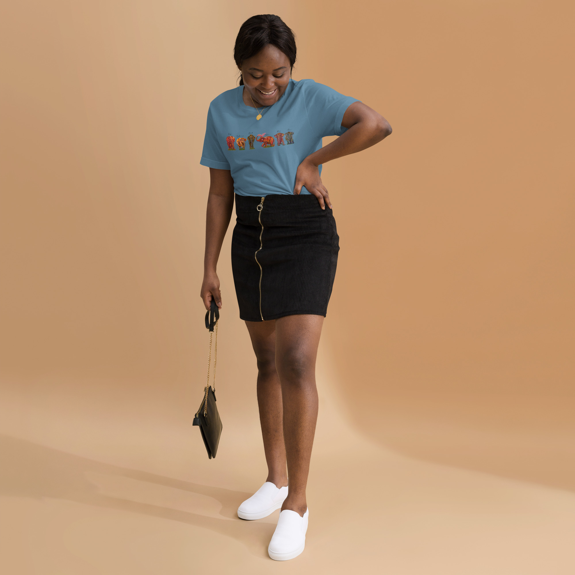 All Gender T-Shirt - Energy of Giants - Light Colors - Image 3